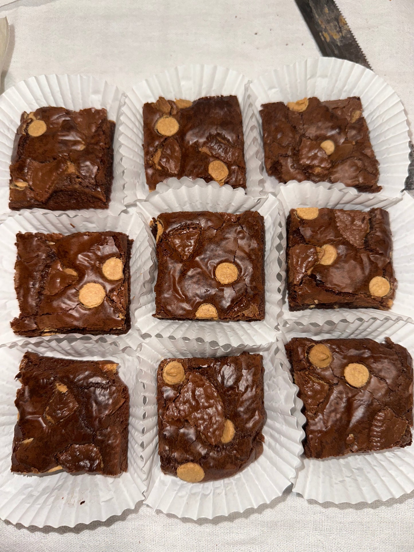 peanut butter brownies