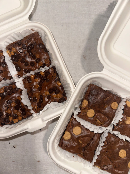 peanut butter brownies